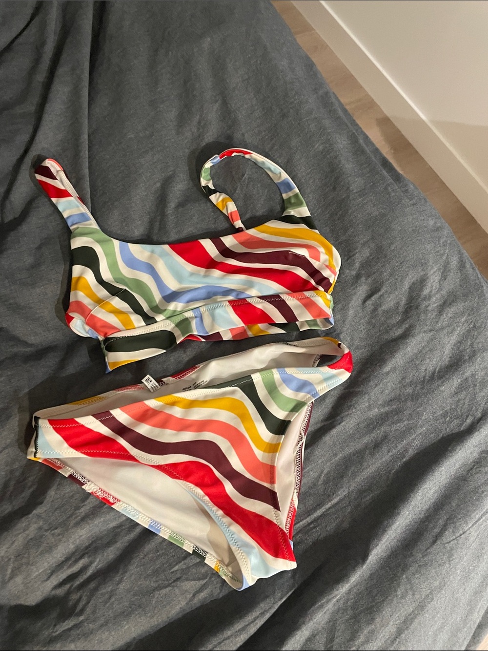 Aerie Rainbow bikini